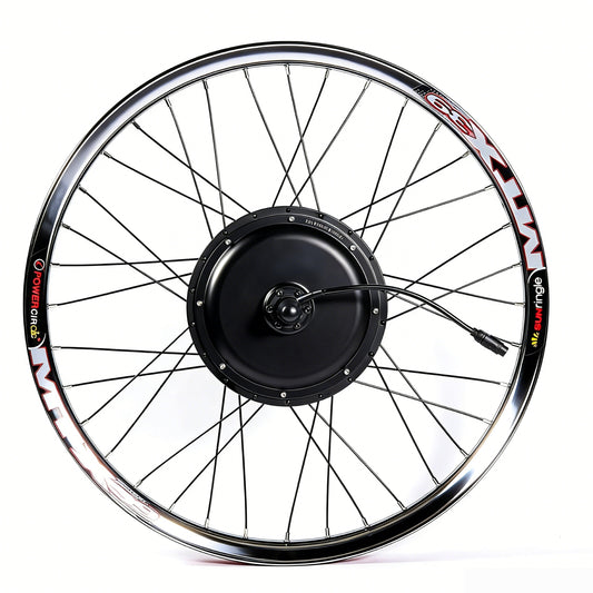 KT1000 Electric Bike Conversion Kit with 1000W Hub Motor and 52V 20Ah Lithium Battery for E-Bike Upgrade