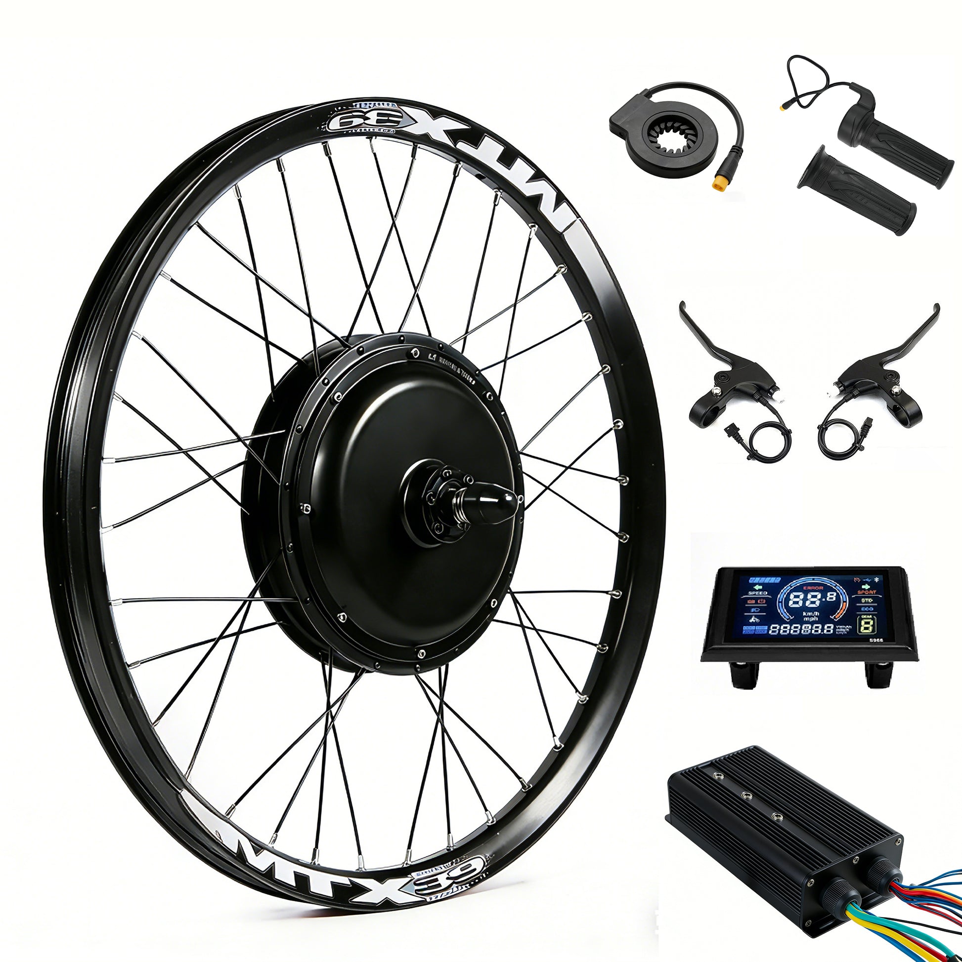 KT5000: 5000W Extreme E-Bike Kit (72V 20Ah) – eBikeDriveKit
