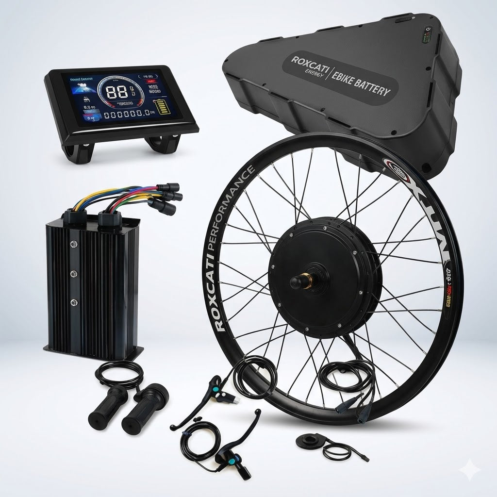KT2000 Pro: 2000W Electric Bike Conversion Kit with 52V 30Ah High-Capacity Lithium Battery – Ultimate Performance & Extreme Range